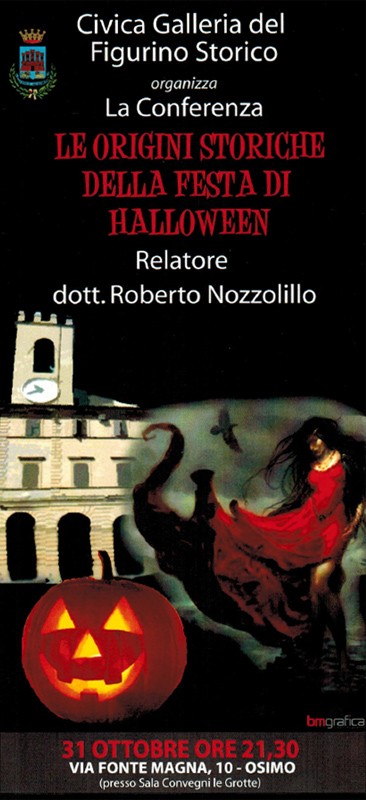 Conferenza "Le Origini Storiche della Festa di Halloween" | Civica Galleria del Figurino Storico