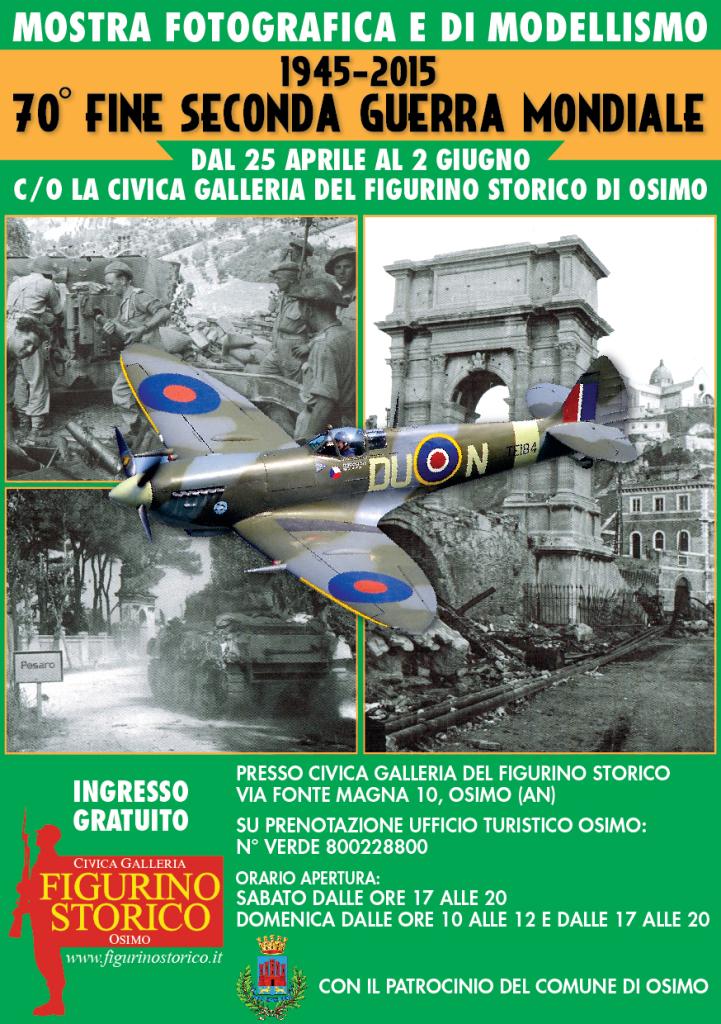 Mostra fotografica e di Modellismo 70° Fine della IIa Guerra Mondiale | Civica Galleria del Figurino Storico