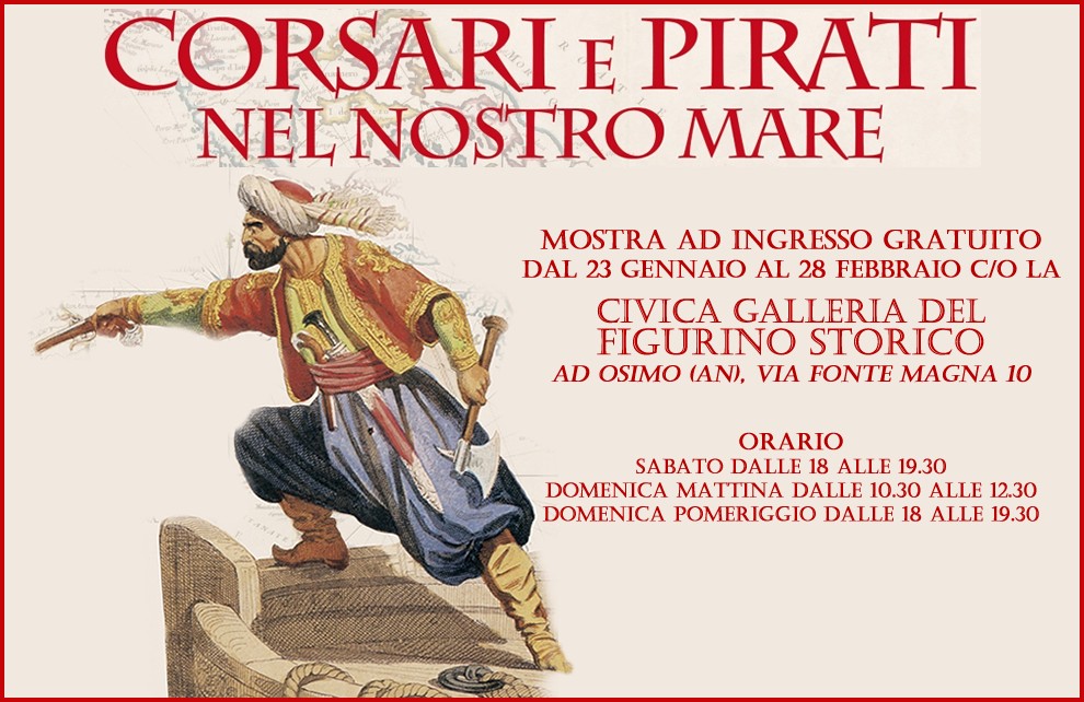 Corsari e pirati nei nostri mari | Civica Galleria del Figurino Storico